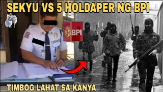 Joselito Joseco Story : Timbog Ang 5 Holdaper ng BPI sa Kanya