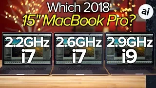 2018 15" MacBook Pro Comparison - Which 15" MacBook should you buy?