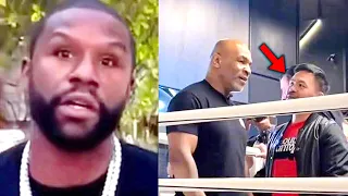 Floyd Mayweather FINALLY SPEAKS On Mike Tyson TRAINING Manny Pacquiao For REMATCH