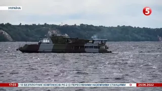 На Дніпрі створили річковий дивізіон катерів для підсилення оборони Києва