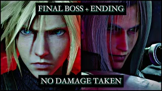 FINAL BOSS: Sephiroth + ENDING - NO DAMAGE (HARD MODE) | Final Fantasy VII Remake