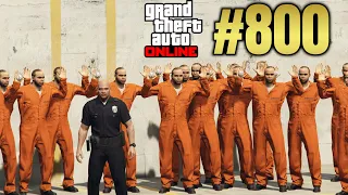 GTA Polizei Spiel : Wir verhaften ALLE ! #800 GTA 5 Online Deutsch