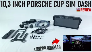 10,3 Inch Porsche 911 GT3 Cup Replica Sim Dashboard - GRID by SimLab