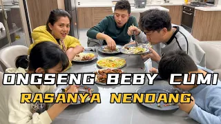 MASAK ONGSENG BEBY CUMI YANG ENAK,INI PERTAMA KALINYA SUAMI KU MAKAN,LIHAT ADAK KU KE PEDESAN