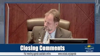 Volusia County Council Meeting April 6, 2021