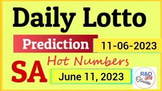 Daily Lotto Prediction For 11 June 2023 | SA DAILY LOTTO TODAY 11-06-2023