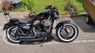 Harley forty eight 2015 de Mulhouse