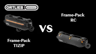 Ortlieb Frame-Pack Zip vs Frame-Pack RC