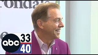 Nick Saban takes questions at 4th annual Irondale Mayor's prayer breakfast