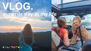 Summer Day In My Life! *Shopping, cleaning, seeing a movie, making pizza, + more*