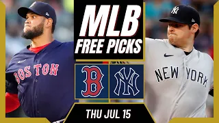 Free MLB Picks Today | Red Sox vs Yankees Free Pick (7/15/21) MLB Best Bets and Predictions