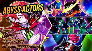 ABYSS ACTORS - EDOPro - JANUARY 2023 (Post Photon Hypernova) | Yu-Gi-Oh!