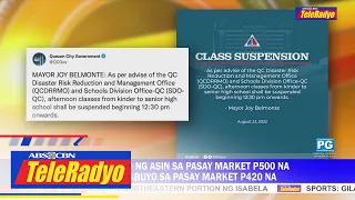 Pasok sa NCR, Cavite, Laguna, Rizal, Bulacan, Zambales at Bataan kanselado hanggang Agosto 24