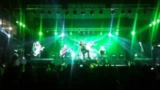 Hammerfall -  Templars of Steel en vivo Paraguay