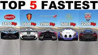 Assetto Corsa - Koenigsegg Jesko, Bugatti Bolide, Dodge Srt Tomahawk, SSC Tuatara, Devel Sixteen