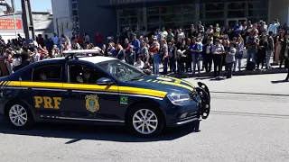 Desfile de sete de Setembro,A geração de viaturas da Polícia  Rodoviária Federal