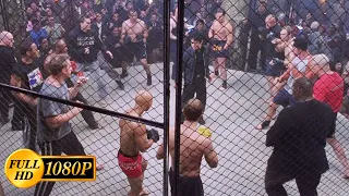 Jet Li fights in the cage with all MMA fighters at the same time / Cradle 2 the Grave (2003)