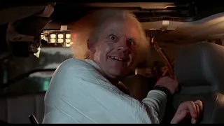 Doc brown explains the Time circuit in the delorean and the flux capacitor