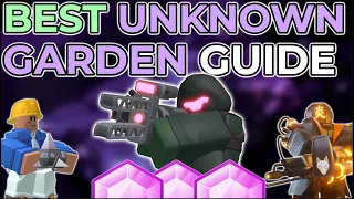 BEST Updated Way to Beat Unknown Gardens Hardcore | TDS