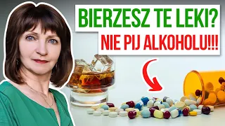 🚩 Nie łącz, bo zniszczysz zdrowie❗ Których leków NIE WOLNO łączyć z alkoholem ? Leki i alkohol