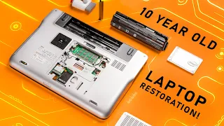 I Restored My FIRST Laptop!