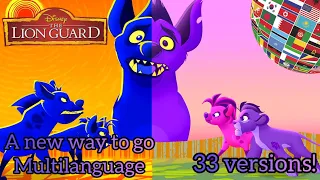 A New Way To Go | The Lion Guard One-line Multilanguage | 33 Versions!