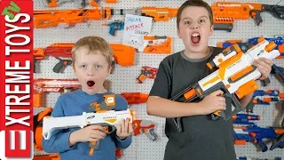 Million Subscriber Madness! Day in the Life of Ethan and Cole. Sneak Attack Squad Nerf Battle!