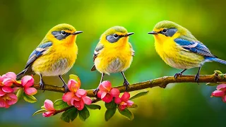 Calming Music that Heals Stress, Stop Anxiety, Depression • Beautiful Bird Singing in the Forest #11