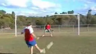 best penalty kick ever(FUNNY)