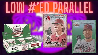 /10 Parallel! 2023 Topps Chrome Platinum Anniversary Hobby Box Review!