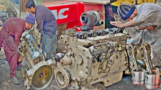 How To Rebuilding Cummins 6BT Diesel Engine |ICompletely Restoration 6BT Diesel Engine