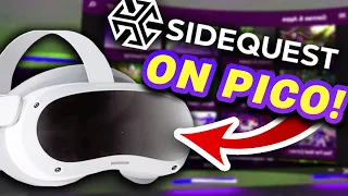 How to Get SideQuest on Pico 4 - NO PC TUTORIAL!