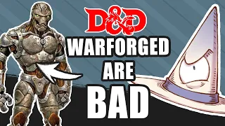 D&D Warforged are Bad (and how to make them better)