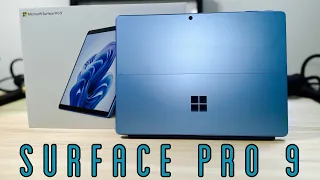 Surface Pro 9 | Unboxing First Look | Sapphire