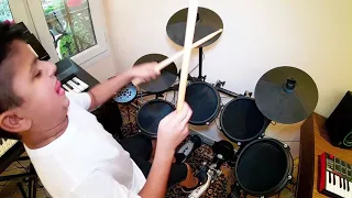 Smooth Criminal - Alien Ant Farm by a Young Drummer, playing on  Drumless tracks of Famous Songs