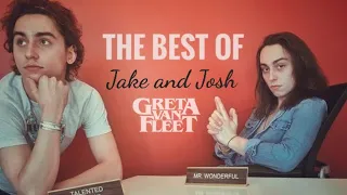 Greta Van Fleet Jake and Josh Kiszka twin moments