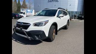 Fog Light Install 2021 Outback Limited XT