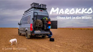 #3 MAROKKO - ENDLICH in der WÜSTE ohne 4x4 | mit dem SPRINTER CAMPERVAN auf ROADTRIP