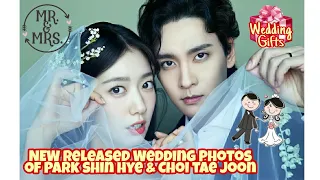 Park shin hye and Choi tae joon NEWLY RELEASED WEDDING Photoshoot | Gifts | Ring ❤️