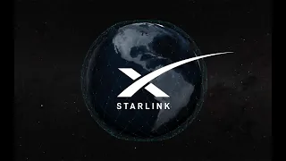 Пролёт спутников Илона Маска Starlink