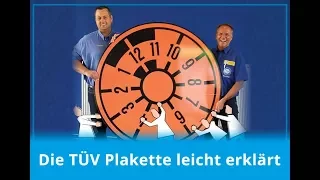 Die TÜV Plakette leicht erklärt