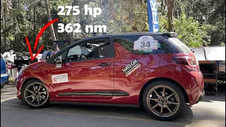 1.6 THP Citroën DS3 of @buchsgarage - onboard hill climb ⏱🏆