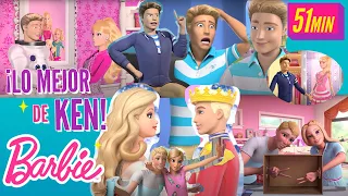 ¡Los MOMENTOS más DIVERTIDOS de KEN! 😎✨💚 | Maratón de Barbie y sus Amigos En Español Latino