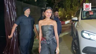 Ibrahim Ali Khan, Sasha & Others Celebs Present At Tania Shroff Party