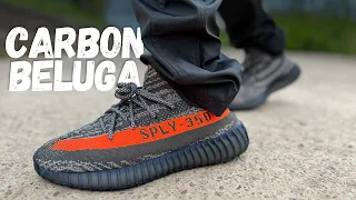 It's Easier! Yeezy 350 Carbon Beluga Review & On Foot