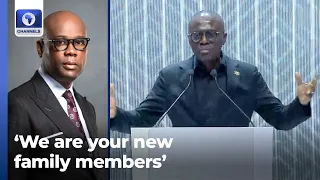 'You've Gained Us All As Your New Family Members', Sanwo-olu Consoles Wigwe's Relatives