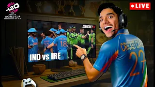 FIRST WORLD CUP Match of INDIA😍| INDIA vs IRELAND🔥| Cricket Cardio LIVE