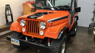 Walk-around of 1971 Jeep CJ5 Renegade II