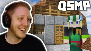 Philza Plays With Mods And Builds House On Top Of The Wall! QSMP