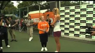 Maria Sharapova Head Tennis Event 2012 in Tokyo